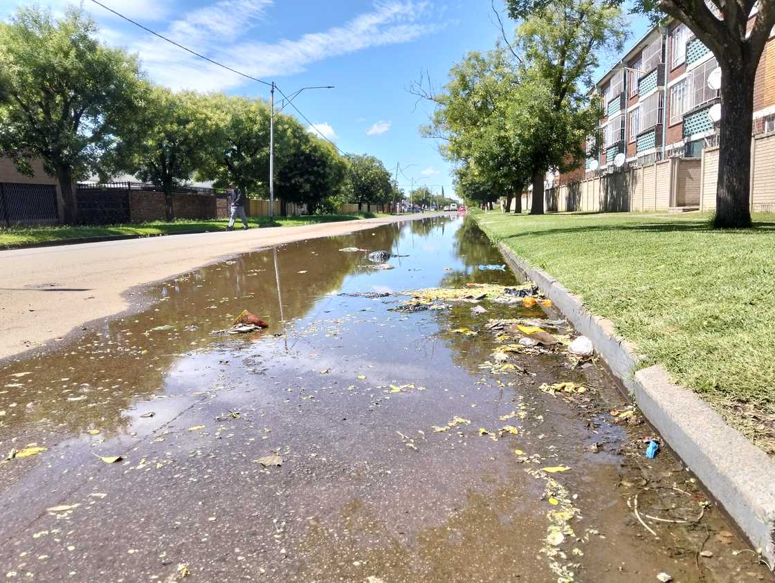 The South African Weather Service said floods could strike part of South Africa The South African Weather Service said floods could strike part of South Africa