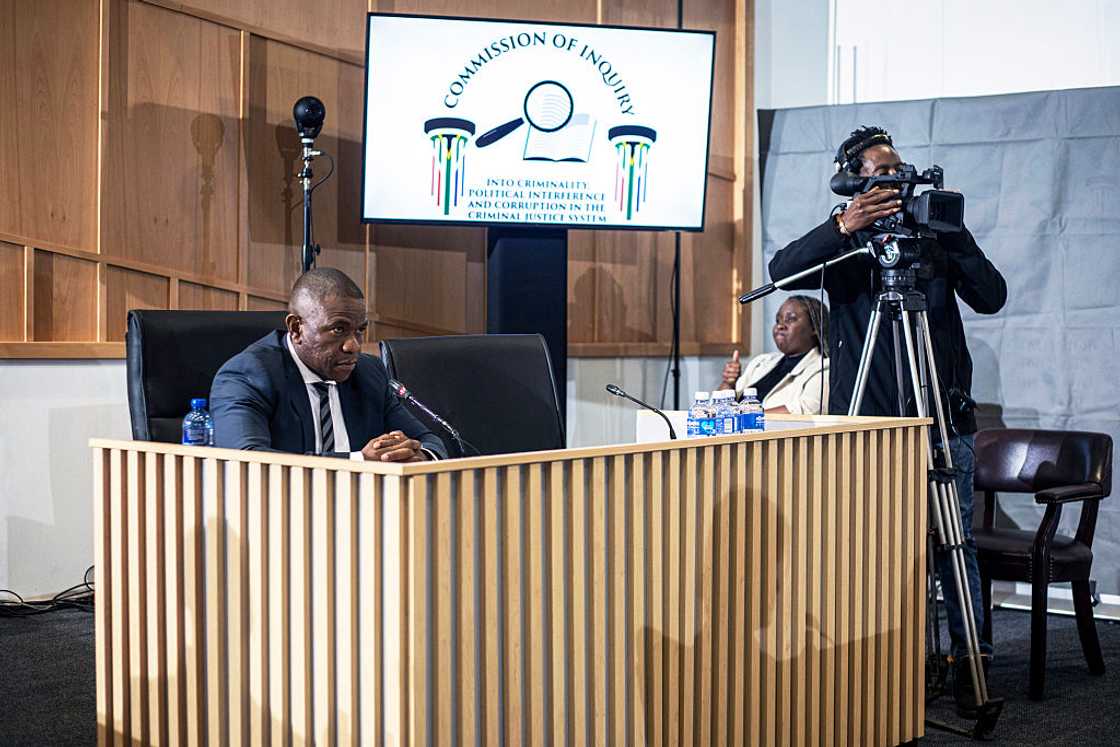 General Nhlanhla Mkhwanazi testified at the Madlanga Commission of Inquiry