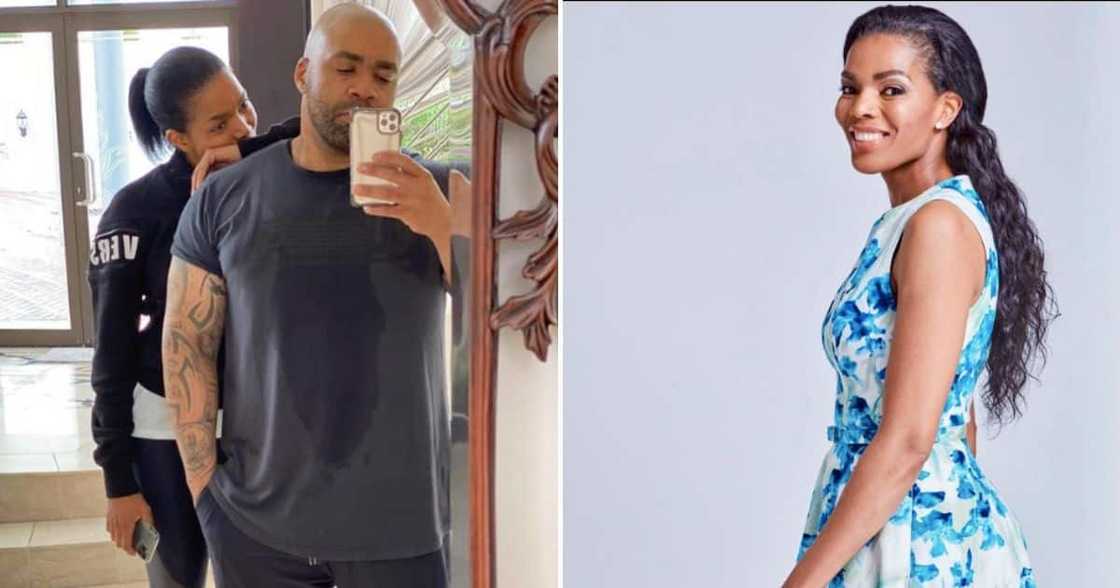 Connie Ferguson celebrates Shona Ferguson's portrait Connie Ferguson celebrates Shona Ferguson's portrait