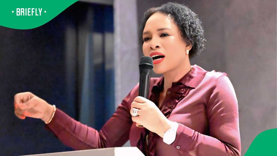 Former municipal manager Dr Imogen Mashazi is bleaching her skin