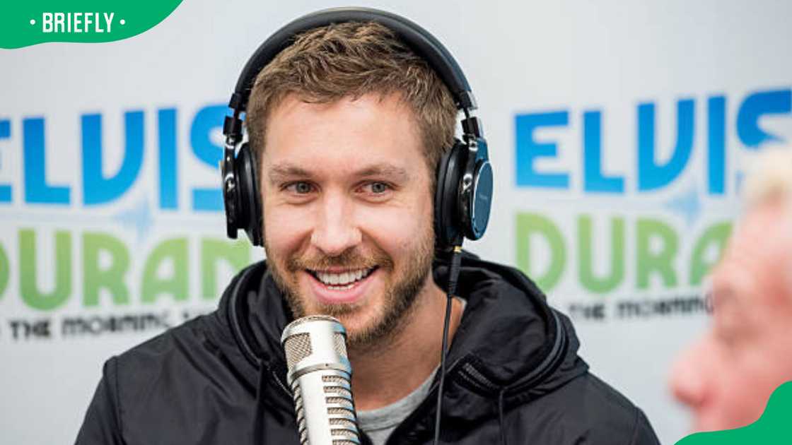 Calvin Harris at "The Elvis Duran Z100 Morning Show"