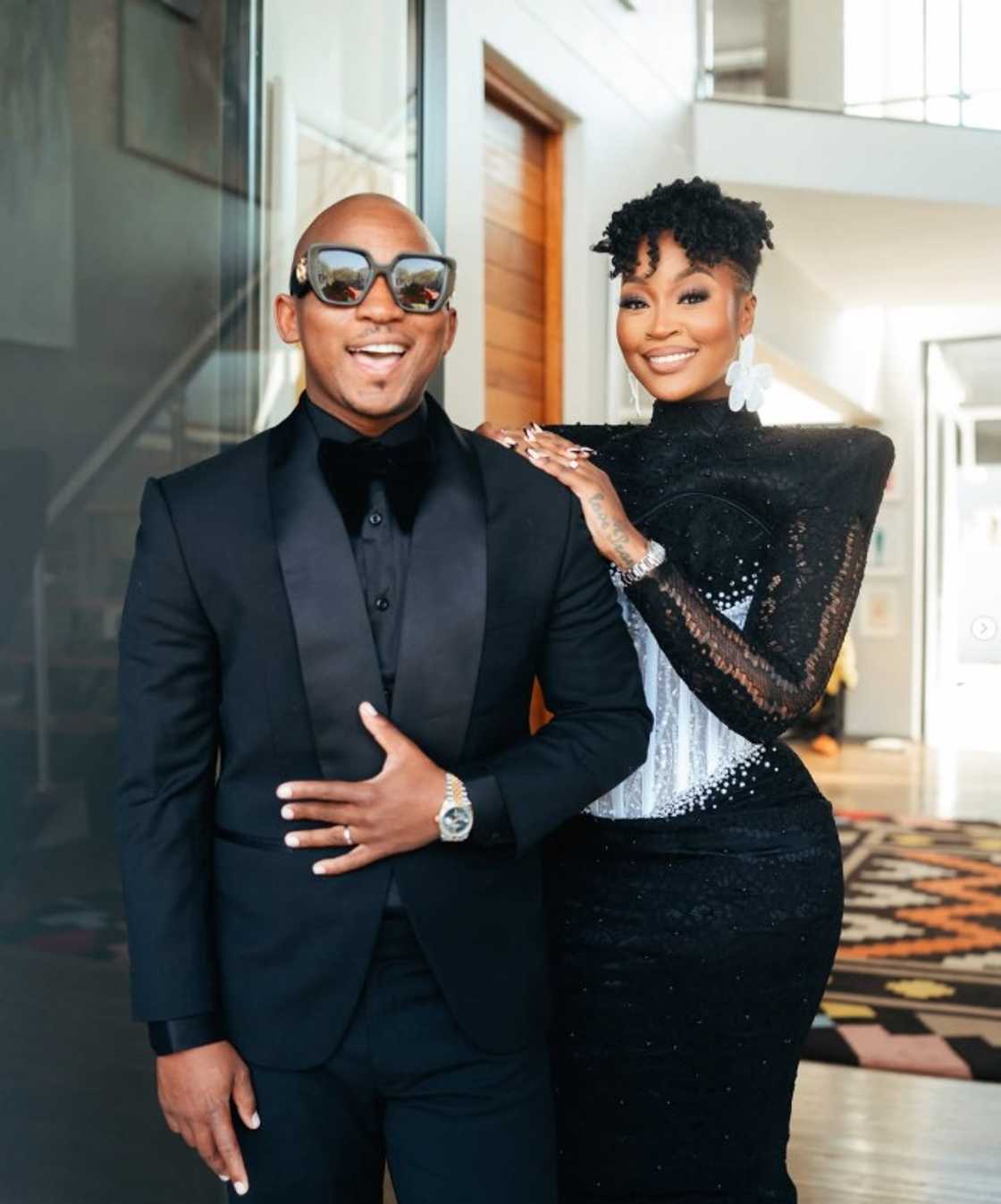 Khuli Chana and Lamiez Holworthy have been subject to rumours spread by Musa Khawula Khuli Chana and Lamiez Holworthy have been subject to rumours spread by Musa Khawula