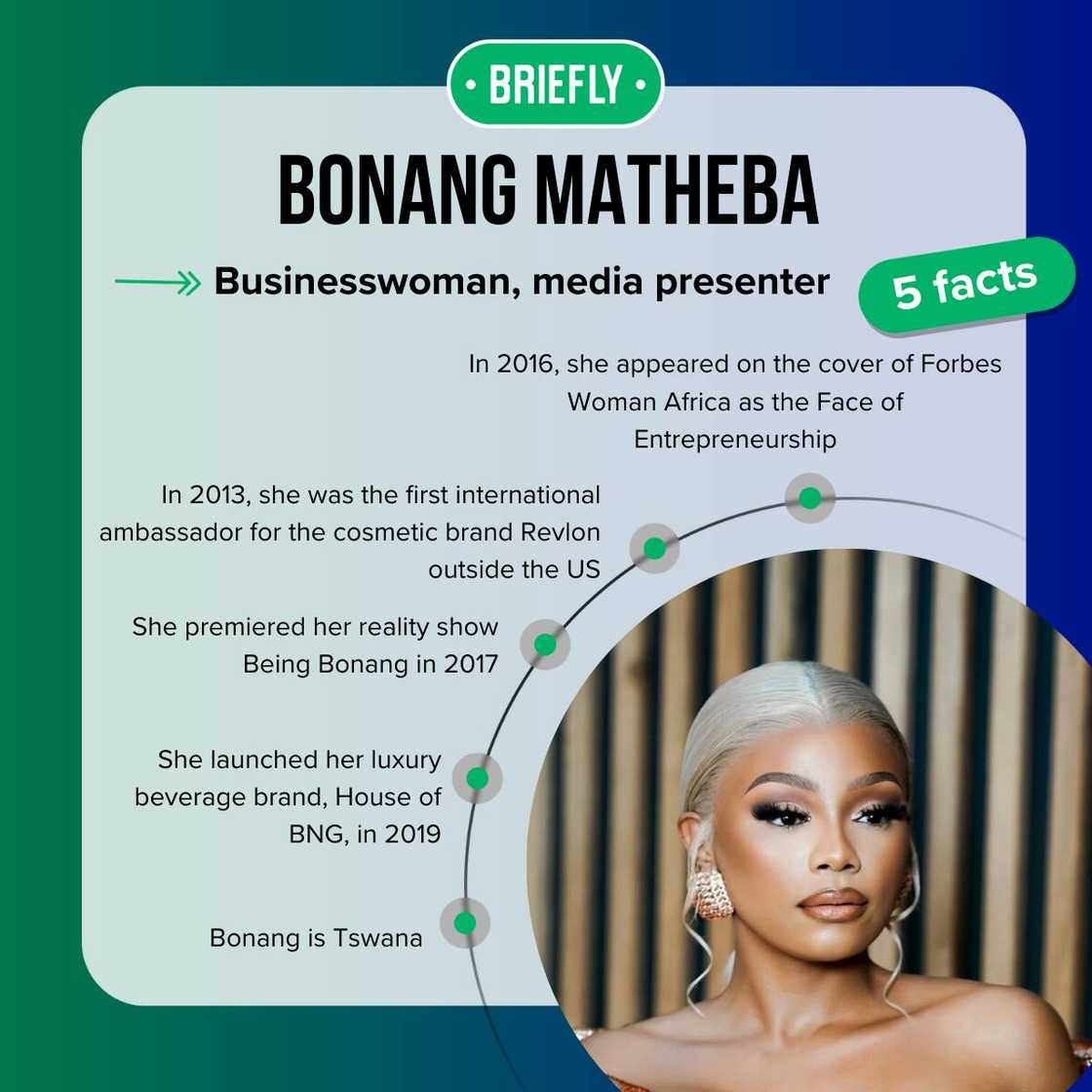 Bonang Matheba's facts Bonang Matheba's facts