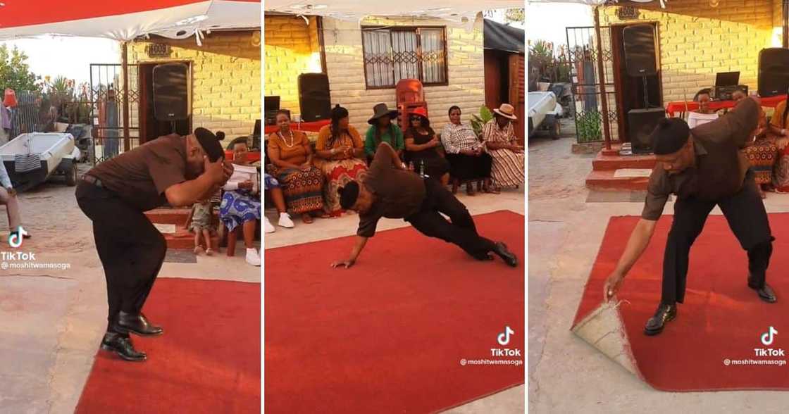 SA madala performed a smooth jazz dance SA madala performed a smooth jazz dance