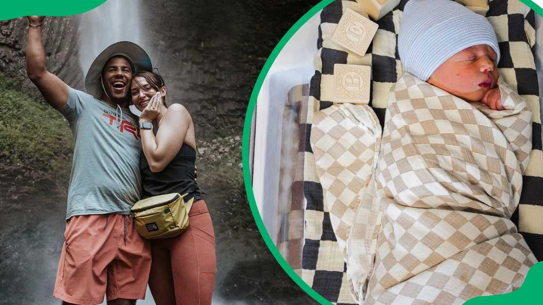 Bubba and Amanda at their 2021 proposal event (L). A photo of their son, Becks Hayden (R) Bubba and Amanda at their 2021 proposal event (L). A photo of their son, Becks Hayden (R)