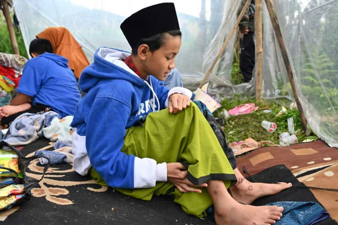 Aprizal Mulyadi lost a friend in the earthquake who had saved him from the rubble