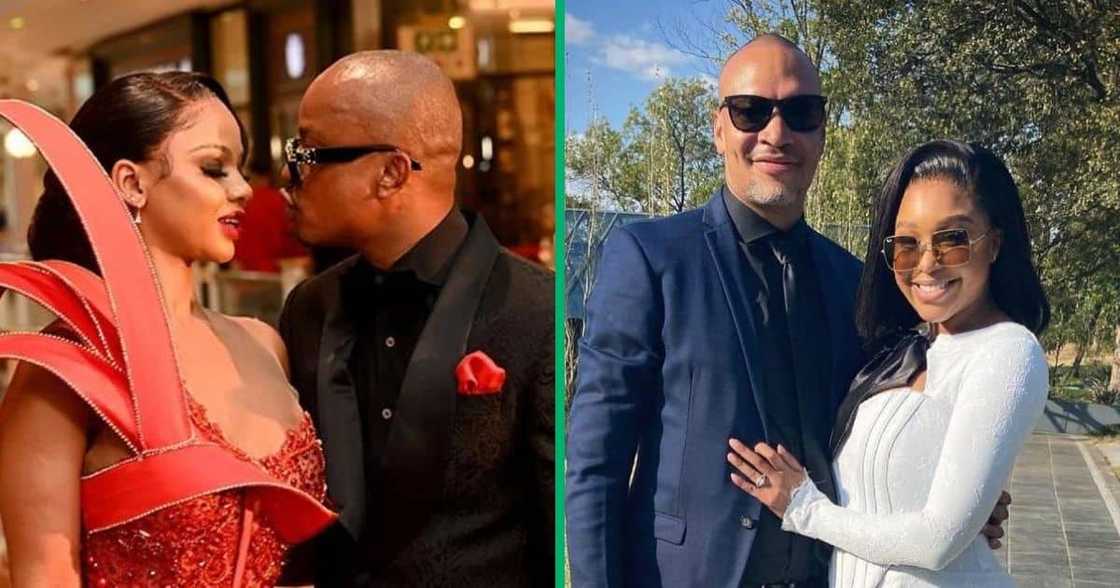 Mihlali and Minnie Dlamini were allegedly swindled by their ex partners. Mihlali and Minnie Dlamini were allegedly swindled by their ex partners.