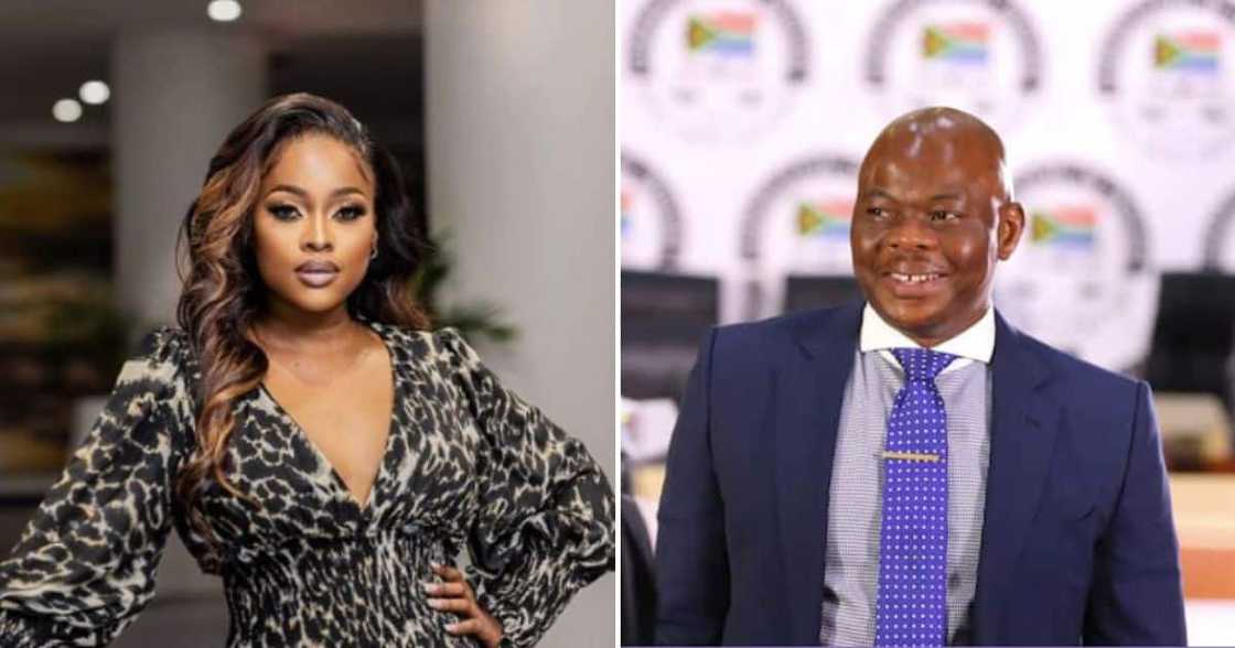 Omuhle Gela denies dating Edwin Sodi