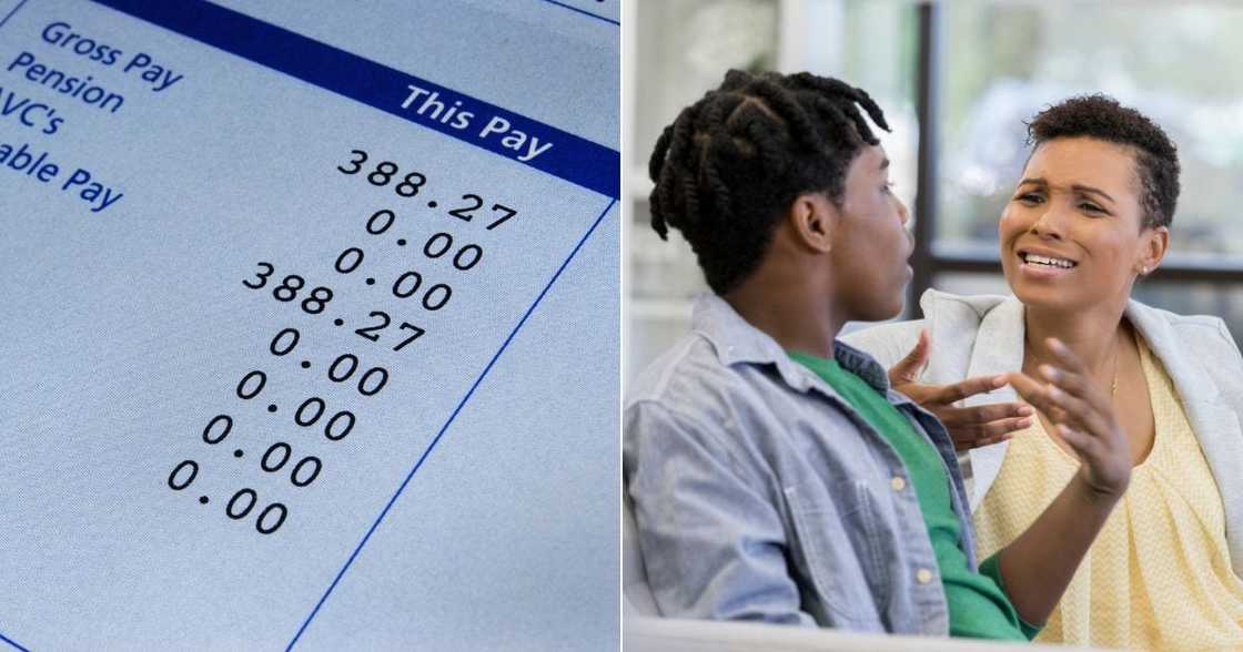 A woman told people not to share salary with anyone A woman told people not to share salary with anyone