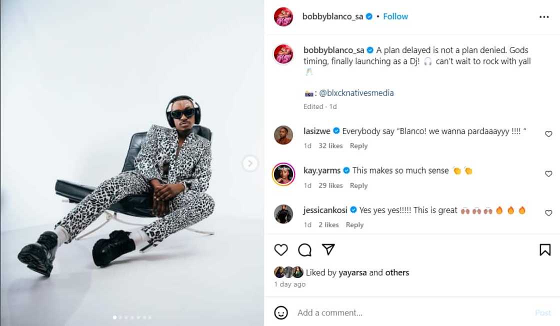 Bobby Blanco ventures into DJing. Bobby Blanco ventures into DJing.