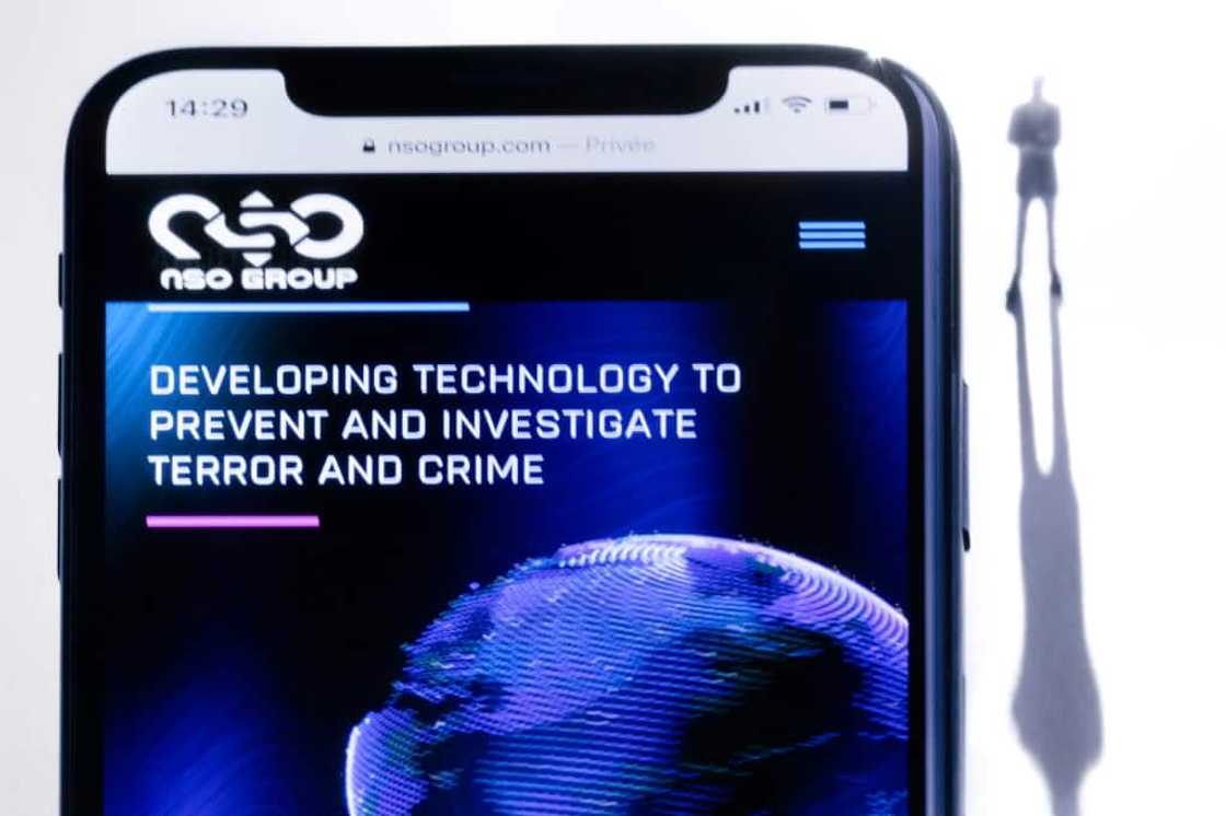 Created by Israeli firm NSO Group and sold to governments around the world, Pegasus software can be used to access a phone's messages and emails, peruse photos, eavesdrop on calls, track locations and even film the owner with the camera Created by Israeli firm NSO Group and sold to governments around the world, Pegasus software can be used to access a phone's messages and emails, peruse photos, eavesdrop on calls, track locations and even film the owner with the camera