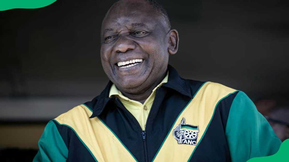 The ANC Leader and President Cyril Ramaphosa The ANC Leader and President Cyril Ramaphosa