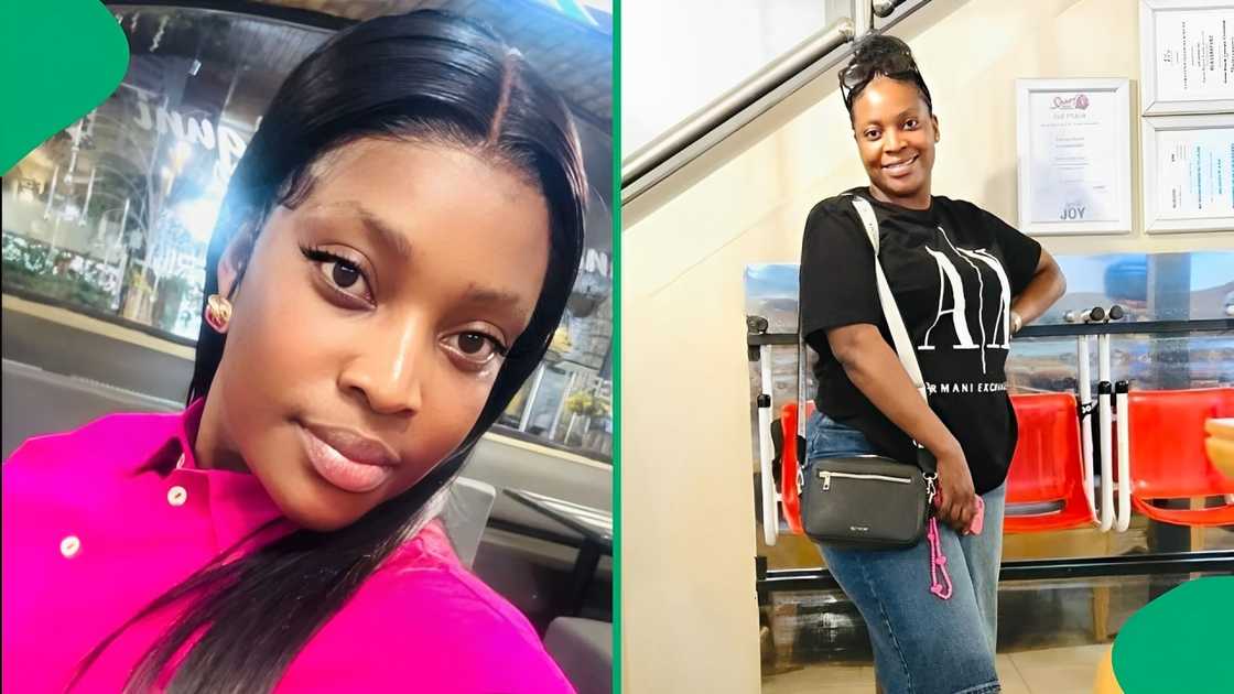 A woman chose drip over food and flaunted her new kicks. A woman chose drip over food and flaunted her new kicks.