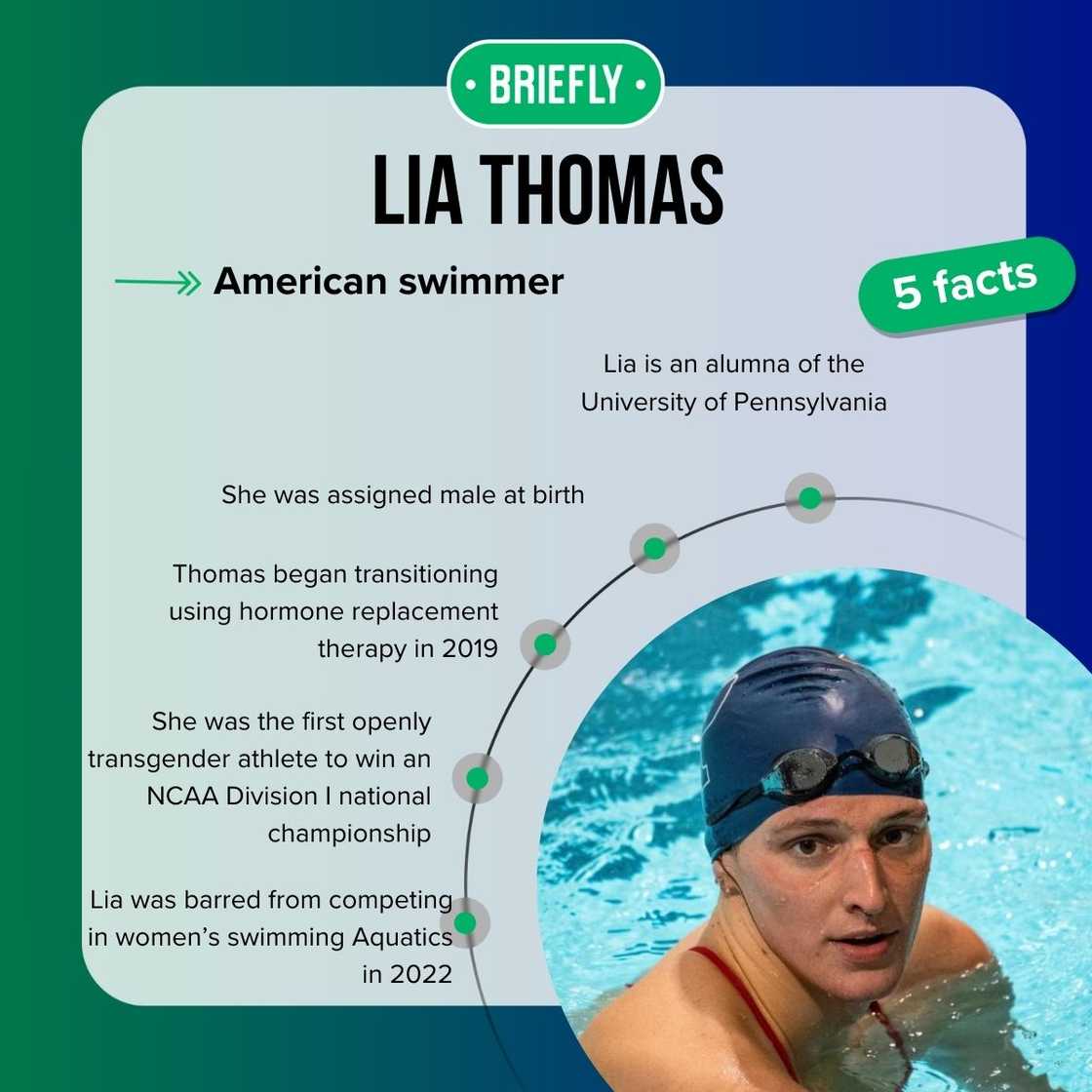 Lia Thomas’ facts Lia Thomas’ facts