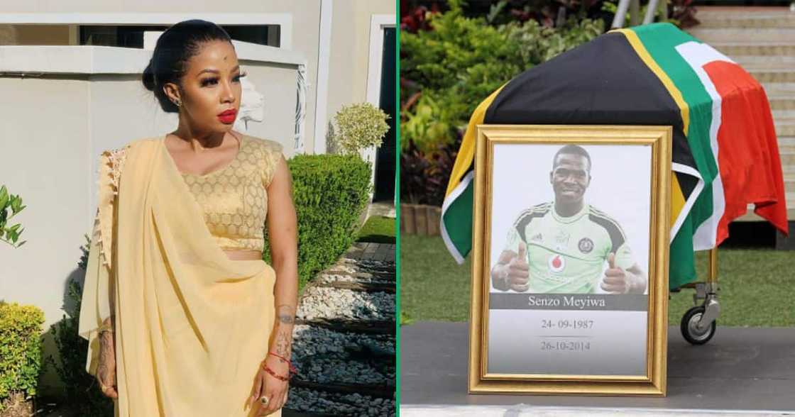 Kelly Khumalo visited a sangoma for cleansing after Senzo's death Kelly Khumalo visited a sangoma for cleansing after Senzo's death