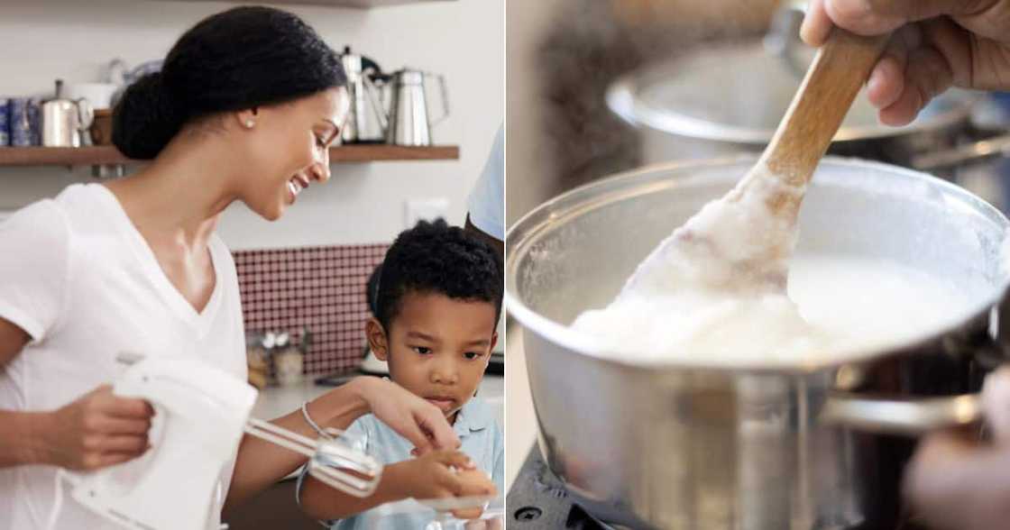 making pap with mixer, pap making hack, cooking pap easy making pap with mixer, pap making hack, cooking pap easy
