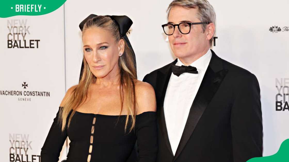 Hollywood stars Sarah Jessica Parker and Matthew Broderick during the New York City Ballet 2023 Fall Fashion Gala