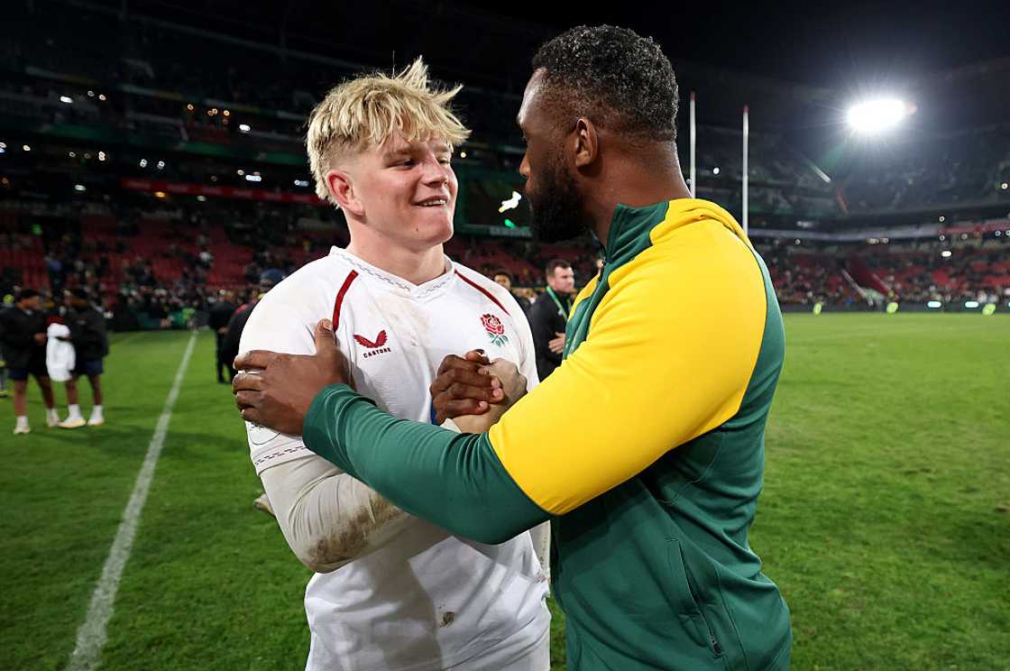 Henry Pollock and Siya Kolisi
