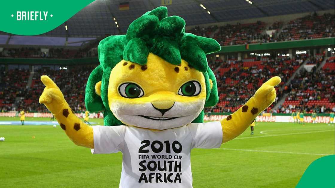 Zakumi the 2010 FIFA World Cup mascot. Zakumi the 2010 FIFA World Cup mascot.