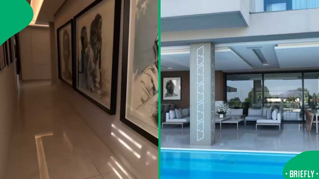 A view of the spacious interiors allegedly linked to Hangwani Maumela’s family trust A view of the spacious interiors allegedly linked to Hangwani Maumela’s family trust