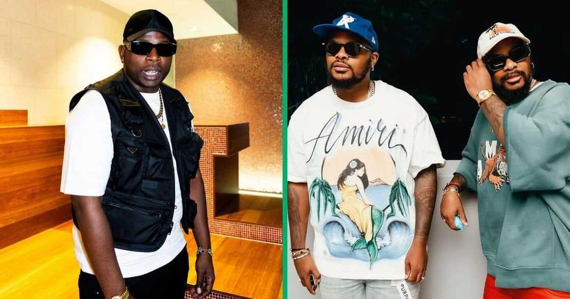 DJ Maphorisa linked up with the Major League DJz DJ Maphorisa linked up with the Major League DJz