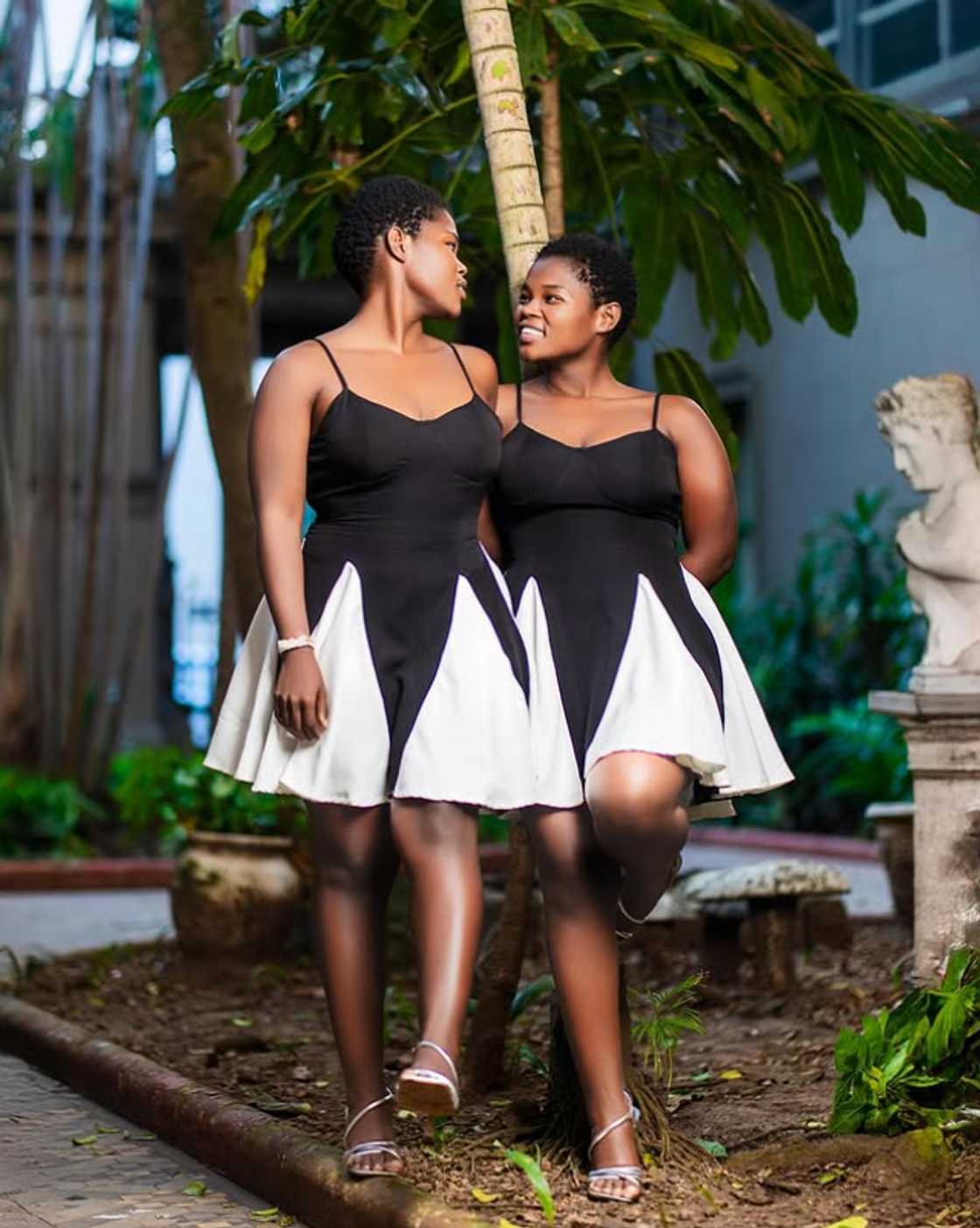 The Qwabe Twins attended the annual reed dance. The Qwabe Twins attended the annual reed dance.