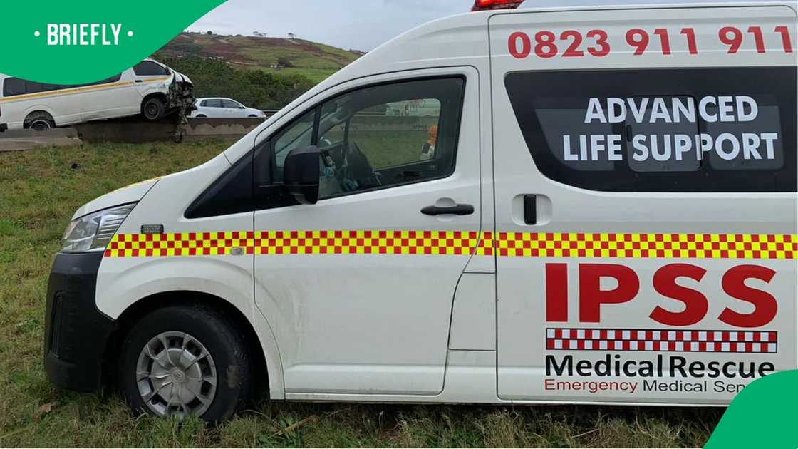 IPSS responded to a scene where a minibus taxi and a truck have collided.