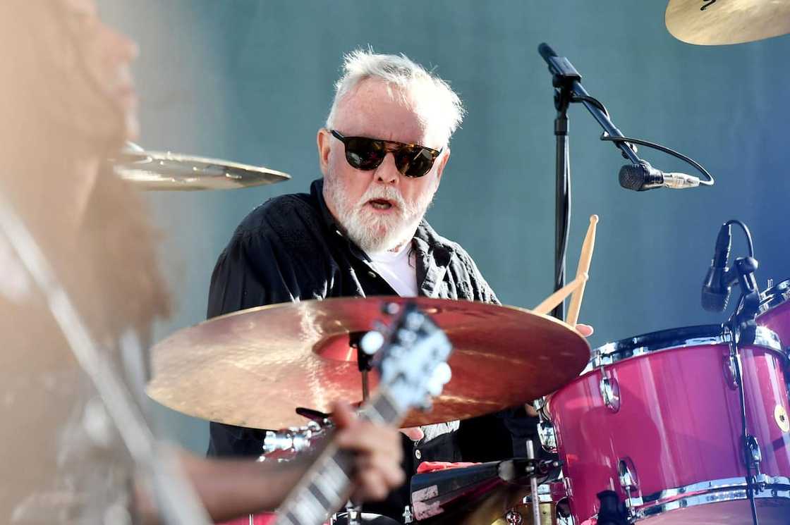 Roger Taylor performs onstage during the Cal Jam 18 Pop Up concert Roger Taylor performs onstage during the Cal Jam 18 Pop Up concert