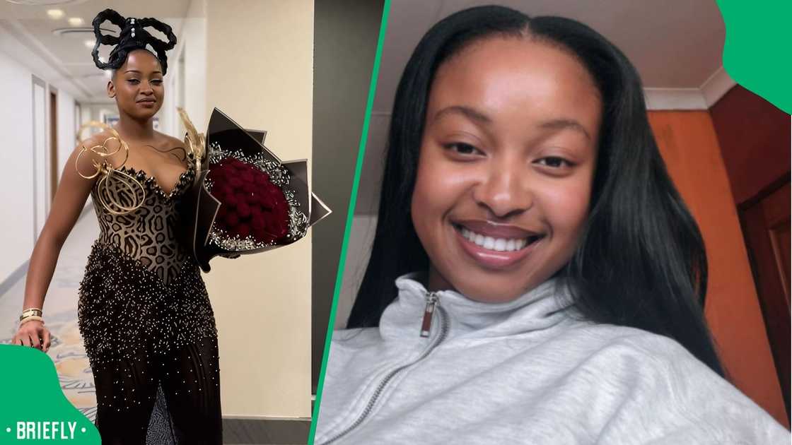 A young woman went viral.