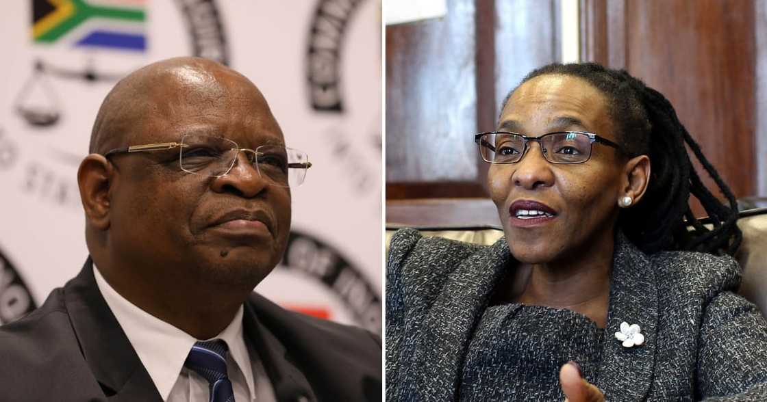 Raymond Zondo, Mandisa Maya, Chief Justice, Constitutional Court, EFF, Julius Malema, President Cyril Ramaphosa Raymond Zondo, Mandisa Maya, Chief Justice, Constitutional Court, EFF, Julius Malema, President Cyril Ramaphosa