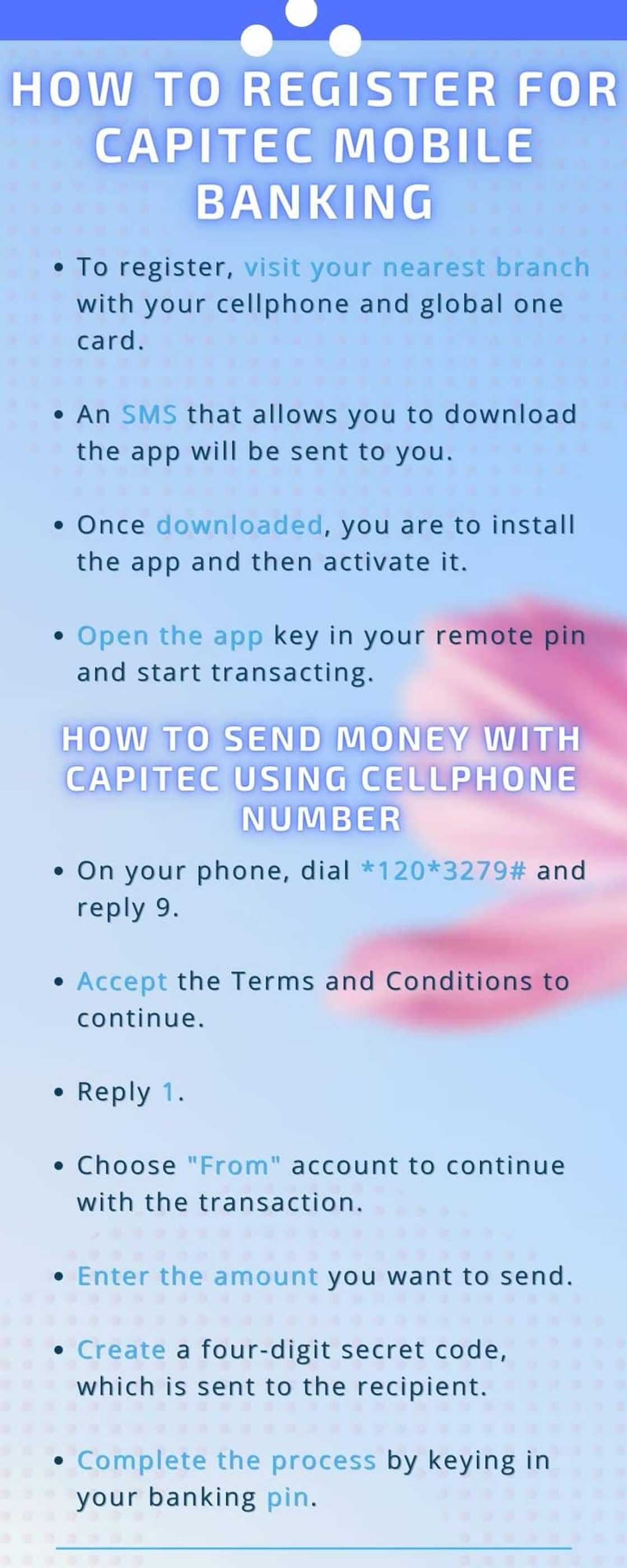 Capitec cash send details Capitec cash send details