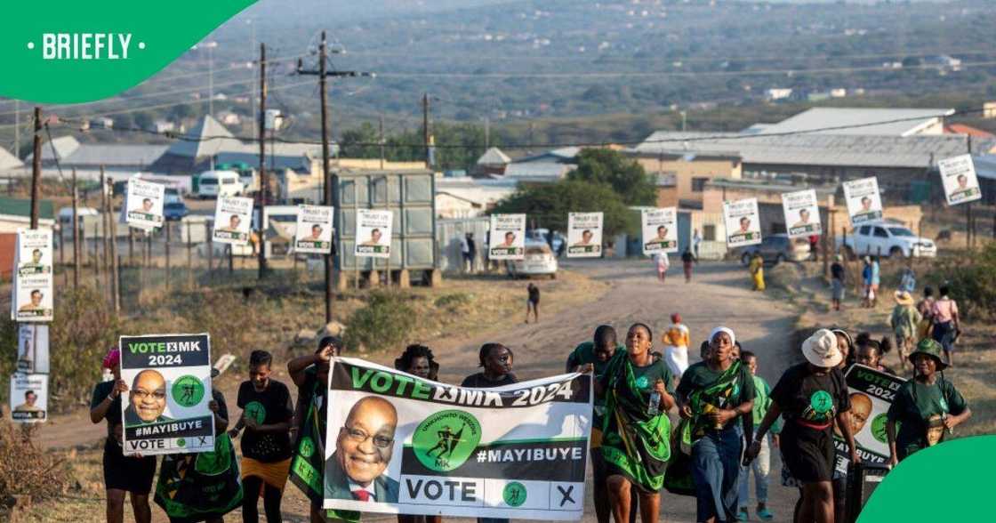 MK Party members allegedly clashed outside of the KZN Provincial Legislature in Pietermaritzburg