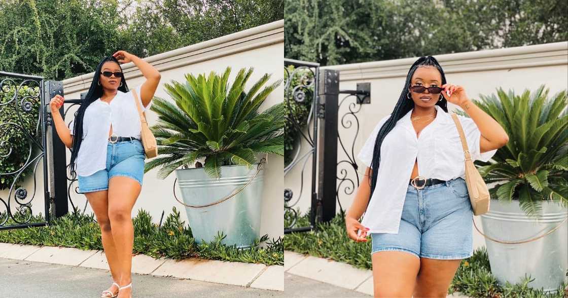 Thickleeyonce simply slays cute outfit: "2021 already has me glowing" Thickleeyonce simply slays cute outfit: "2021 already has me glowing"