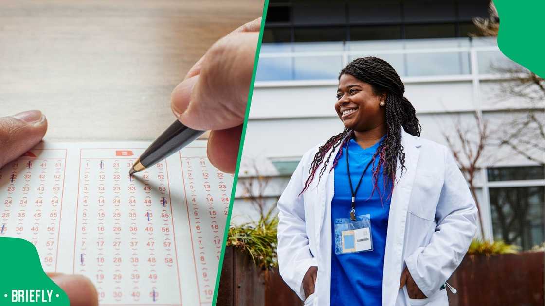 A healthcare worker wins the lotto. A healthcare worker wins the lotto.