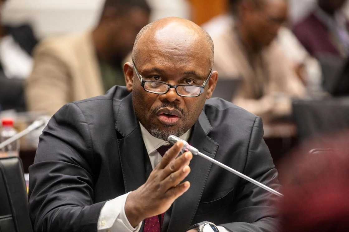 Suspended Deputy National Commissioner General Shadrack Sibiya accused Imran Butt of human trafficking