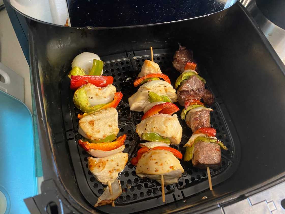 Beef and chicken kebab Beef and chicken kebab
