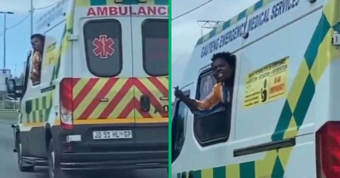 TikTok video shows patient in ambulance TikTok video shows patient in ambulance