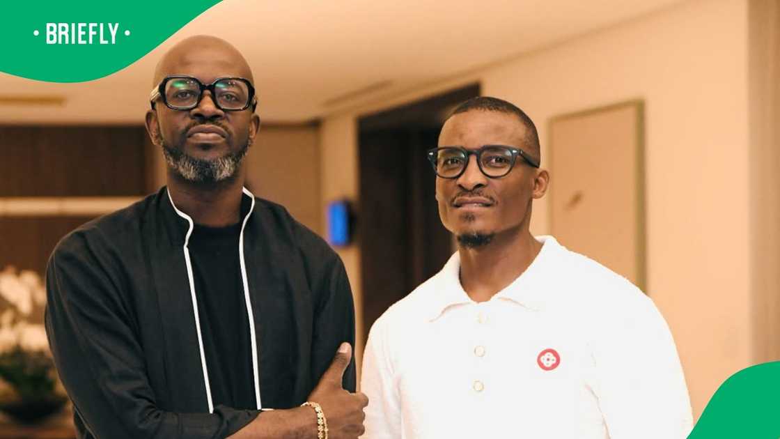 Old video of Black Coffee giving marriage advice to Mnqobi Shoba resurfaces Old video of Black Coffee giving marriage advice to Mnqobi Shoba resurfaces