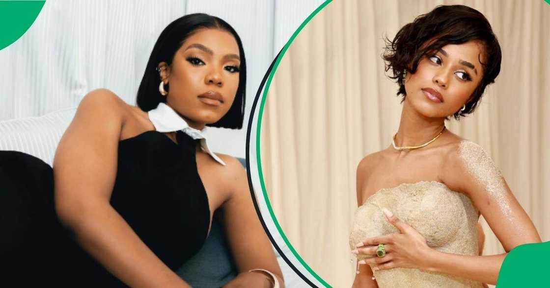 Elaine has been compared to Tyla. Elaine has been compared to Tyla.