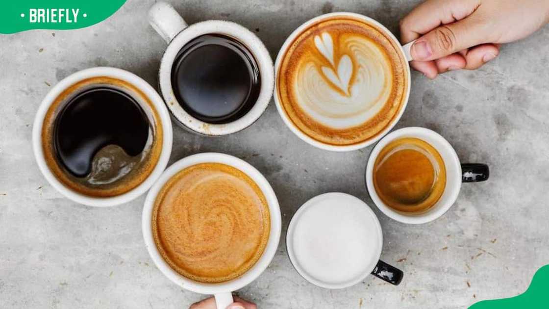 Different types of espresso drinks Different types of espresso drinks