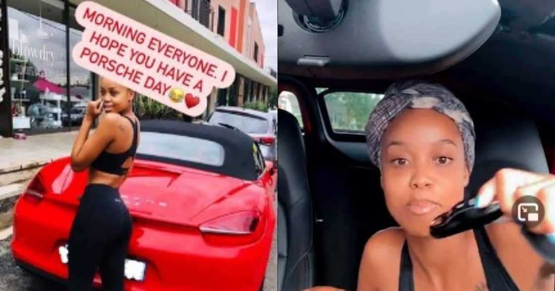 Ntando Duma Shows Off Stunning New Porsche: "Dankie Sis We Porsche" Ntando Duma Shows Off Stunning New Porsche: "Dankie Sis We Porsche"