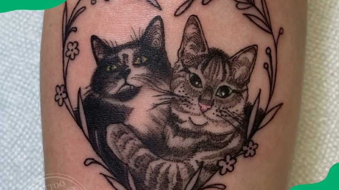 Cats in love