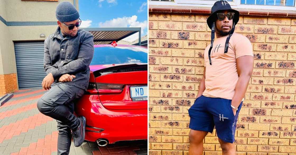 Wiseman Mncube unboxed presents from his wife and children for his birthday. Wiseman Mncube unboxed presents from his wife and children for his birthday.