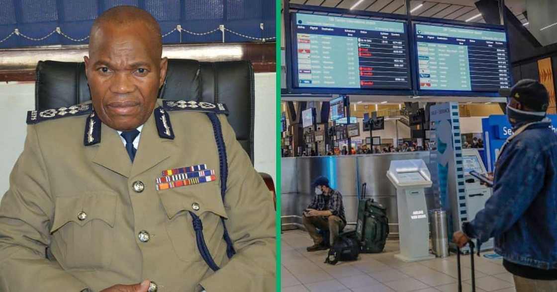 OR Tambo: eSwatini police comissioner dies at SA airport OR Tambo: eSwatini police comissioner dies at SA airport