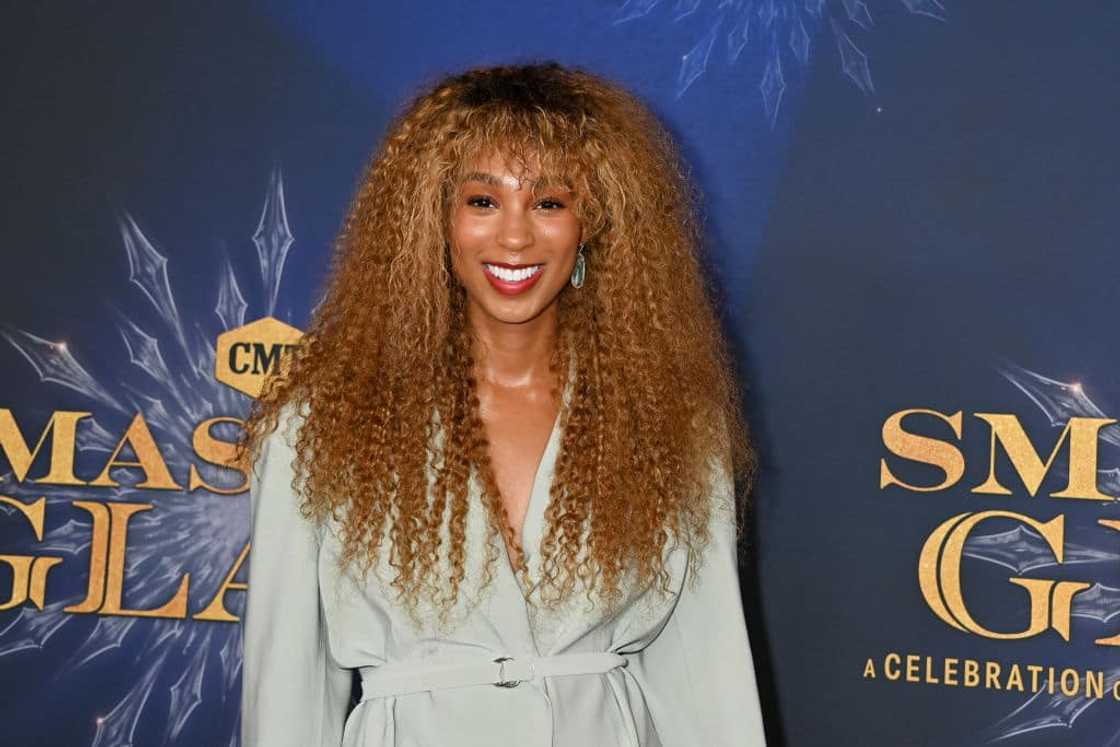 Tiera Kennedy attends the CMT Smashing Glass Tiera Kennedy attends the CMT Smashing Glass