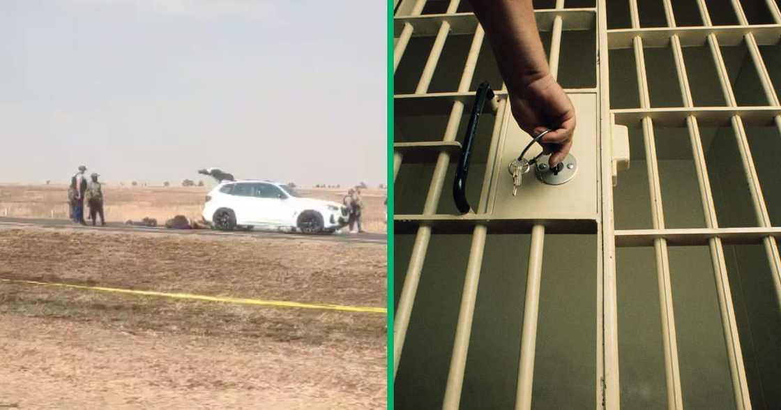 Police officers arrested Benoni Police officers arrested Benoni