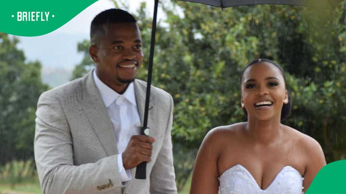 Letoya and Mpho celebrate wedding anniversary.