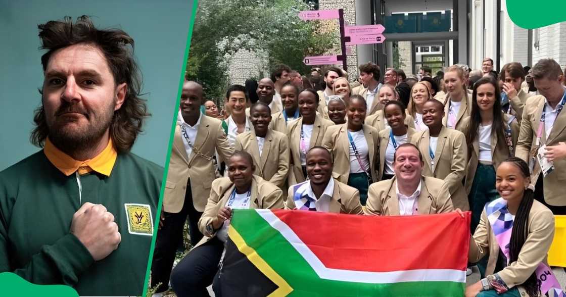 A man shared his thoughts on the SA Olympic team’s Opening Ceremony outfit. A man shared his thoughts on the SA Olympic team’s Opening Ceremony outfit.