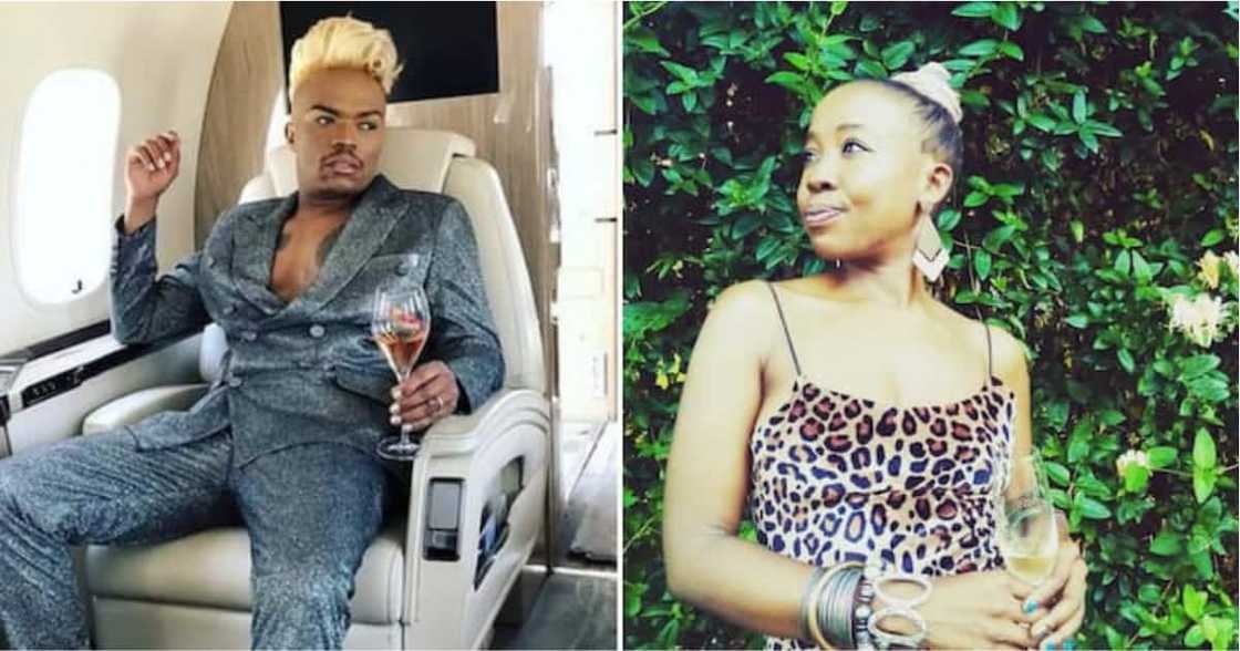 Ntsiki Mazwai is not happy about Somizi Mhlongo's behaviour Ntsiki Mazwai is not happy about Somizi Mhlongo's behaviour
