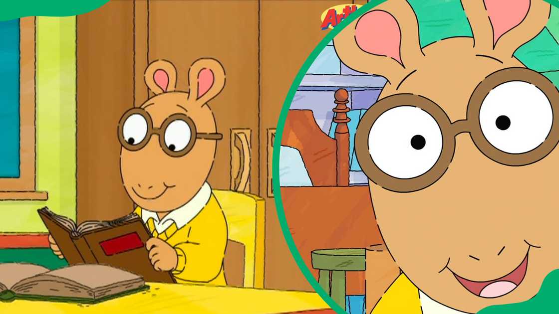 Arthur Read reading Arthur Read reading